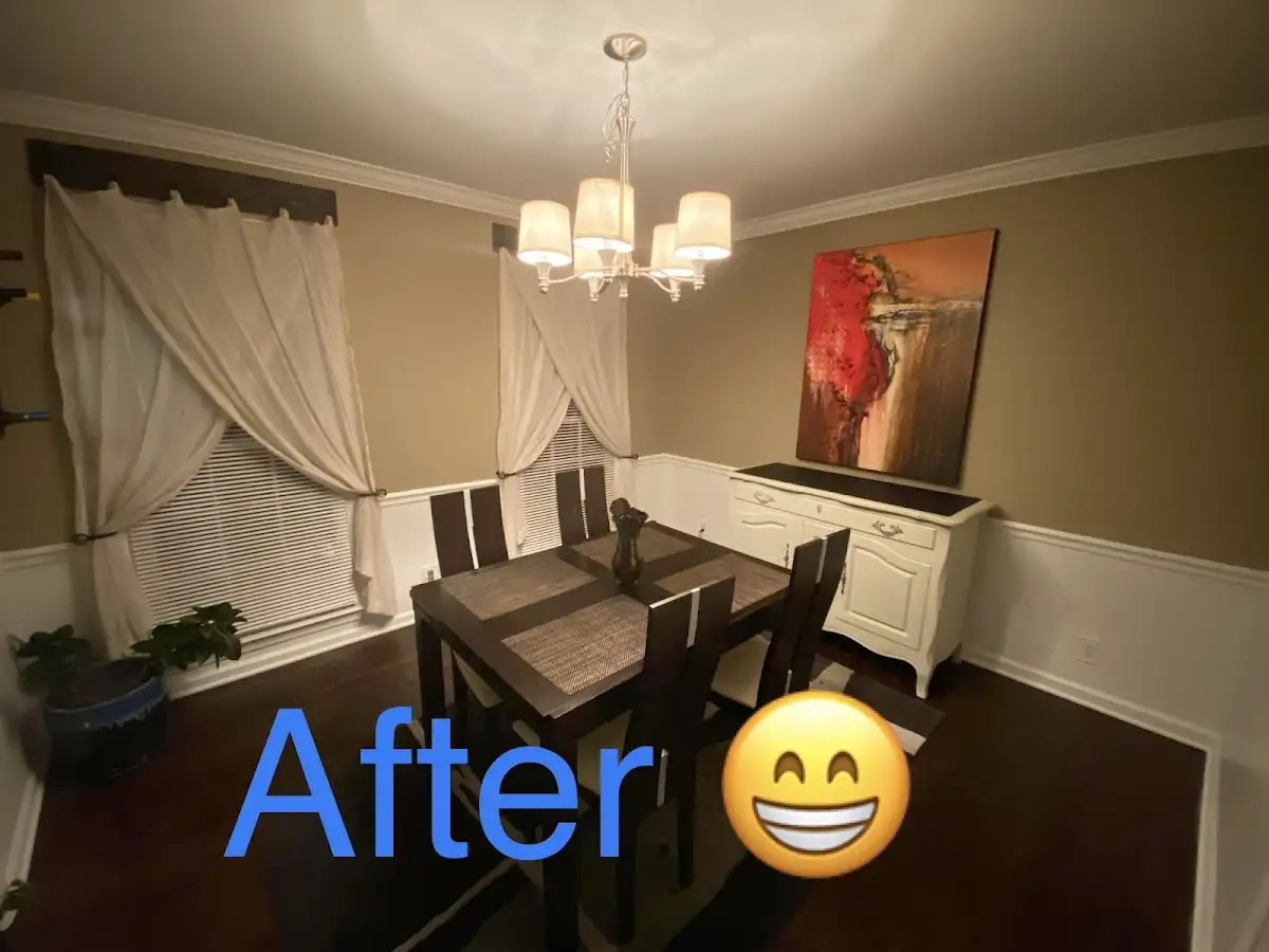 Professional dining room restoration after water damage in Odenton